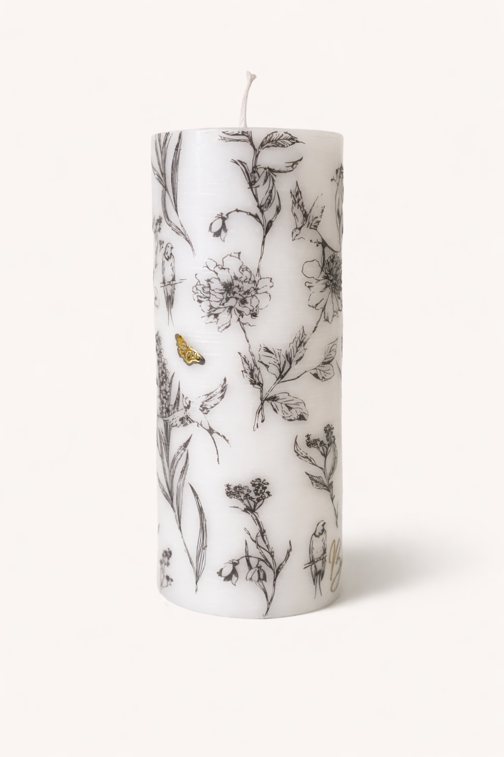 Frozen- wit (120 branduren) met patroon in kleur grijs