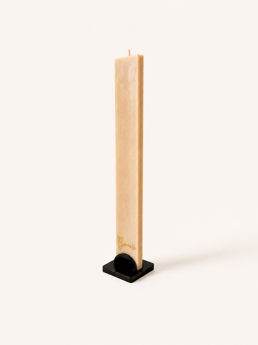 Stockholm beige (14 branduren) inclusief kaarsenhouder